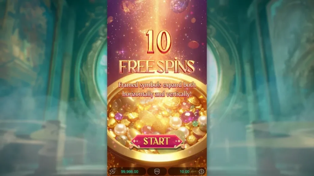Visual slot Mythical Guardians dengan tema naga dan elemen mitologi Tiongkok